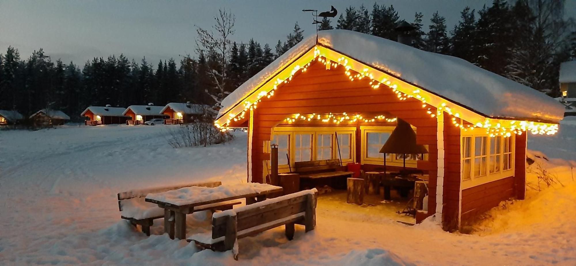 Korvala Log Cabins Ngoại thất bức ảnh